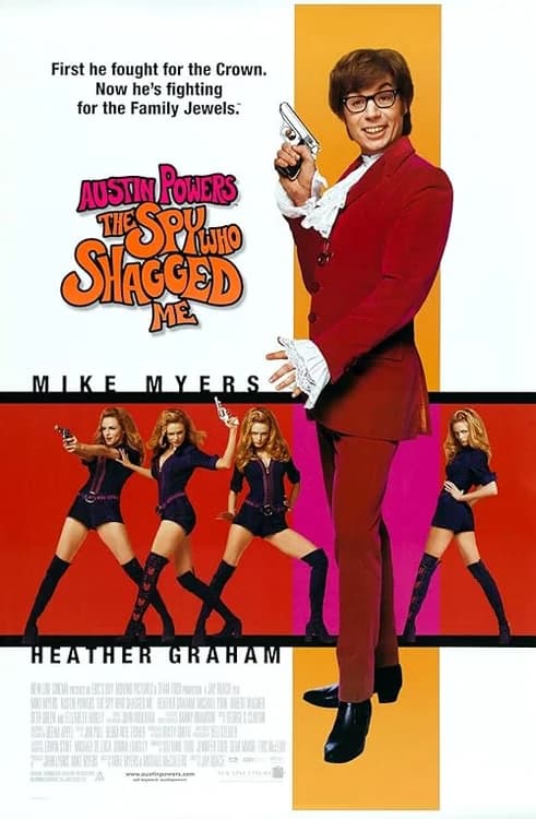 Austin Powers: The Spy Who Shagged Me film posteri