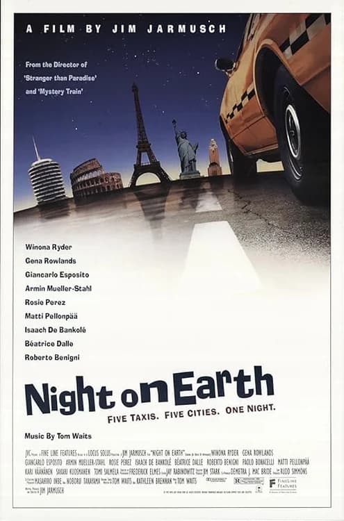 Night on Earth film posteri
