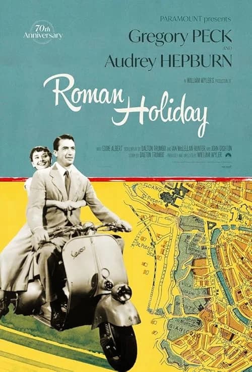 Roman Holiday film posteri